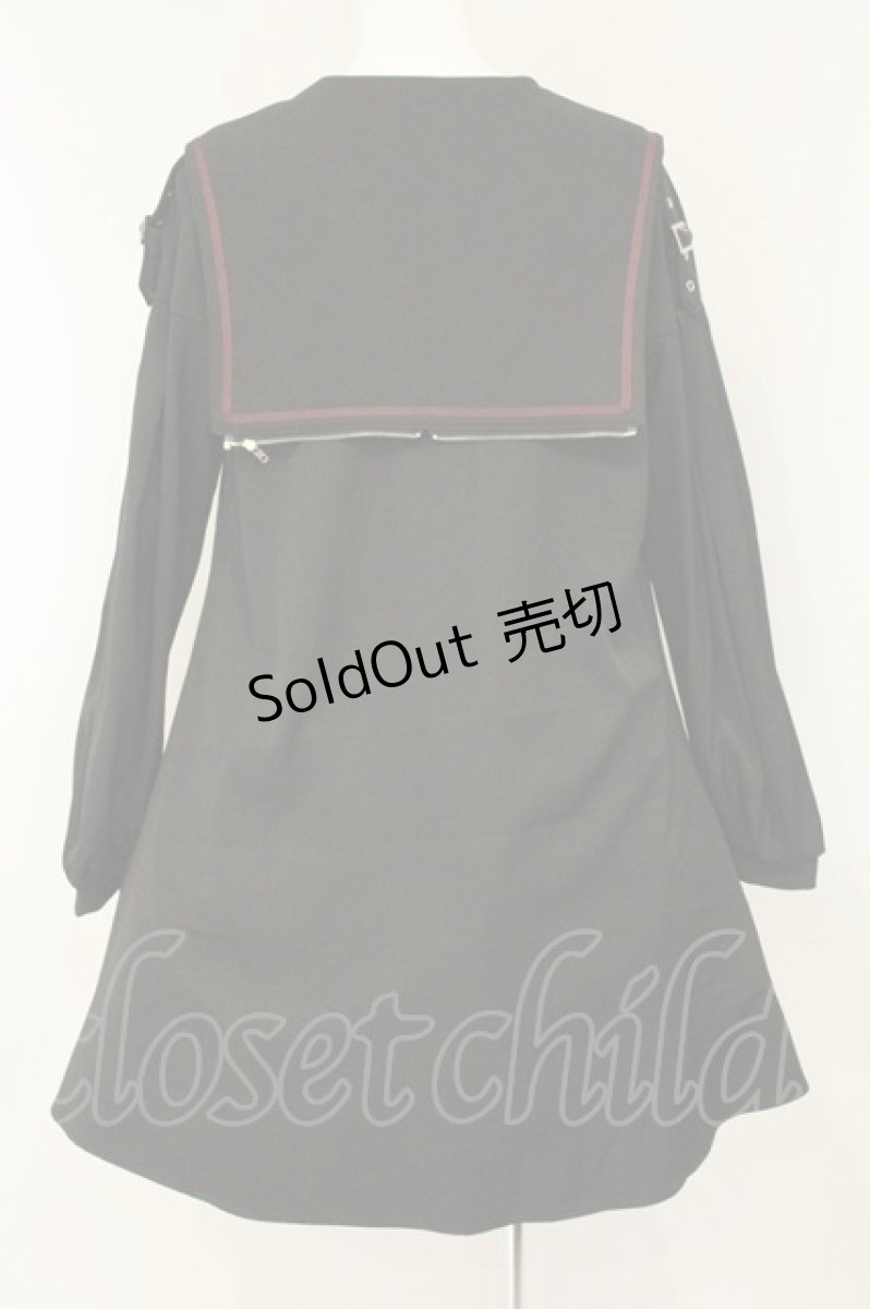 画像4: Amavel / Heart Crossフードセーラーワンピース  クロ O-26-08-11-084-CA-TO-IG-OS (4)