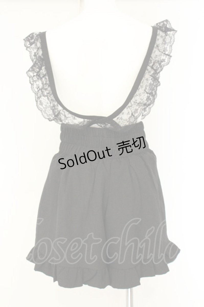 画像3: MA*RS / Wハートショートパンツ  クロ O-26-08-11-013-GO-PA-OW-OS (3)