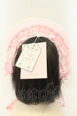 画像5: Hoshibako Works / Sweet Unbirthday　デコレーションボンネット  ピンク O-26-08-11-001-LO-AC-OW-OS (5)