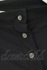 画像2: PEACE NOW / ワンショルダーストレッチブラウス  ブラック O-26-08-11-022-PU-BL-IG-OS (2)