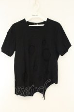 画像1: BPN / ラウンドカットTシャツ M ブラック O-26-08-11-026-GO-TO-IG-OS (1)
