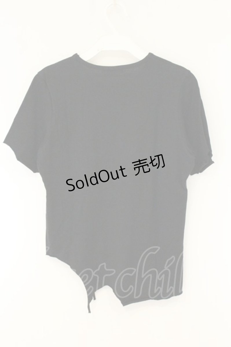 画像3: BPN / ラウンドカットTシャツ M ブラック O-26-08-11-026-GO-TO-IG-OS (3)