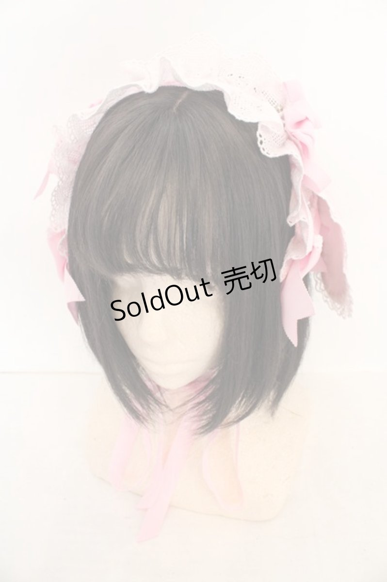 画像1: BABY,THE STARS SHINE BRIGHT / うさくみゃちゃんのうさみみヘッドドレス  ピンク O-26-08-12-038-BA-AC-IG-OS (1)
