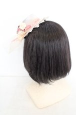 画像3: axes femme / ローズ＆パールミニハット  ピンク O-26-08-12-004-AX-AC-OW-OS (3)