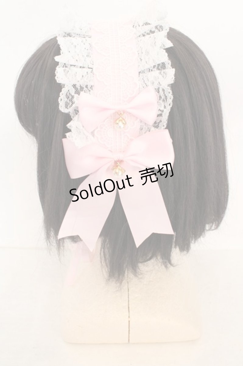 画像3: LOLITA他 / ヘッドドレスクリップ  ピンク O-26-08-12-040-LO-AC-IG-ZT772-F003 (3)
