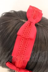 画像2: m petit by misako / サンリオコラボ　ヘッドドレス  アカ O-26-08-12-045-LO-AC-OW-OS (2)