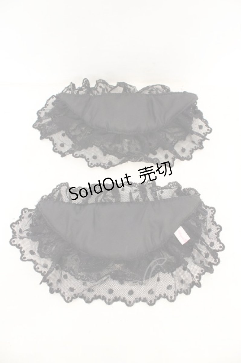 画像2: Angelic Pretty / Sweet Sugarカフス  クロ O-26-08-12-057-AP-ZA-OW-OS (2)
