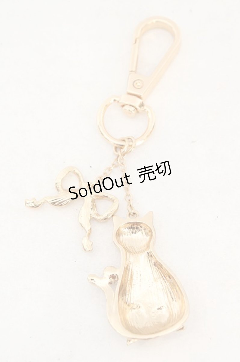 画像2: axes femme / ノベルティバッグチャーム  ゴールド O-26-08-12-063-AX-ZA-OW-OS (2)