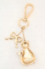 画像2: axes femme / ノベルティバッグチャーム  ゴールド O-26-08-12-063-AX-ZA-OW-OS (2)