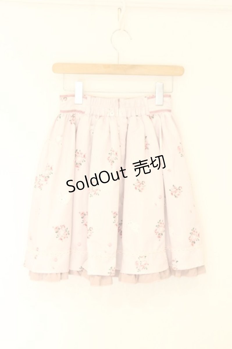 画像2: Ank Rouge / RoseBunnyスカート ピンク O-26-08-12-1010-CA-SK-IG-ZI (2)