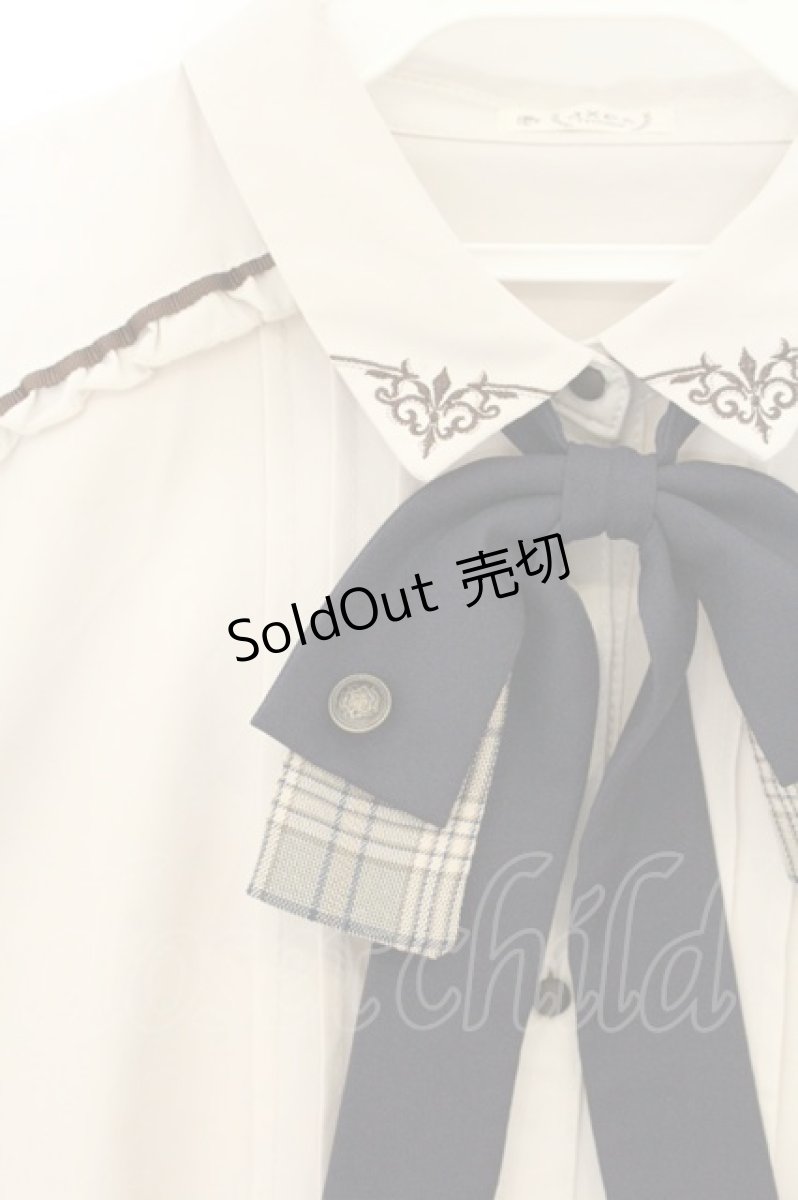 画像2: axes femme / リボンセットブラウス L ベージュ O-26-08-12-1018-AX-BL-IG-OS (2)