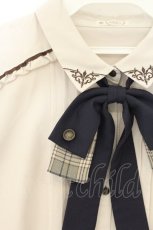 画像2: axes femme / リボンセットブラウス L ベージュ O-26-08-12-1018-AX-BL-IG-OS (2)