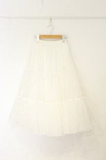 画像1: Triple fortune / オーガンジーフリルパニエ ホワイト O-26-08-12-1021-EL-SK-IG-OS (1)