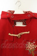 画像2: PINK HOUSE / ロゴ刺繍ダッフルコート アカ O-26-08-12-1023-LO-CO-OW-OS (2)