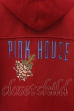 画像5: PINK HOUSE / ロゴ刺繍ダッフルコート アカ O-26-08-12-1023-LO-CO-OW-OS (5)