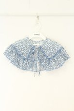 画像1: merry jenny / flower lace collar　つけ襟 サックス O-26-08-12-1024-LO-ZA-OW-OS (1)