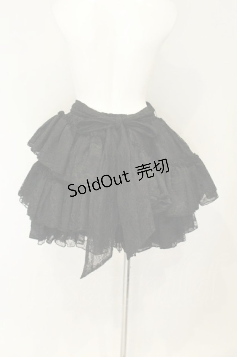 画像3: Vallee lys / Petale Voile Skirt ブラック O-26-08-12-1027-GO-SK-YM-OS (3)