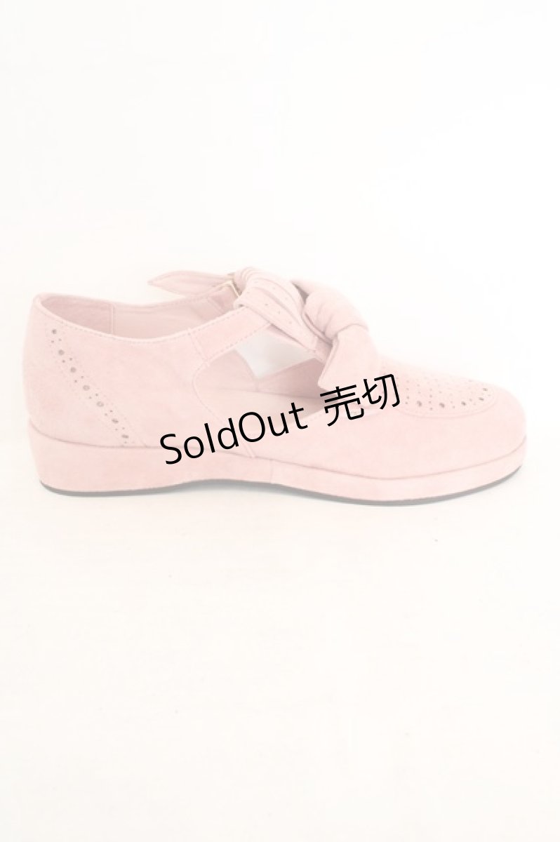 画像5: PINK HOUSE / スウェードパンチングシューズ 3(M) ピンク O-26-08-12-083-LO-SH-OW-OS (5)