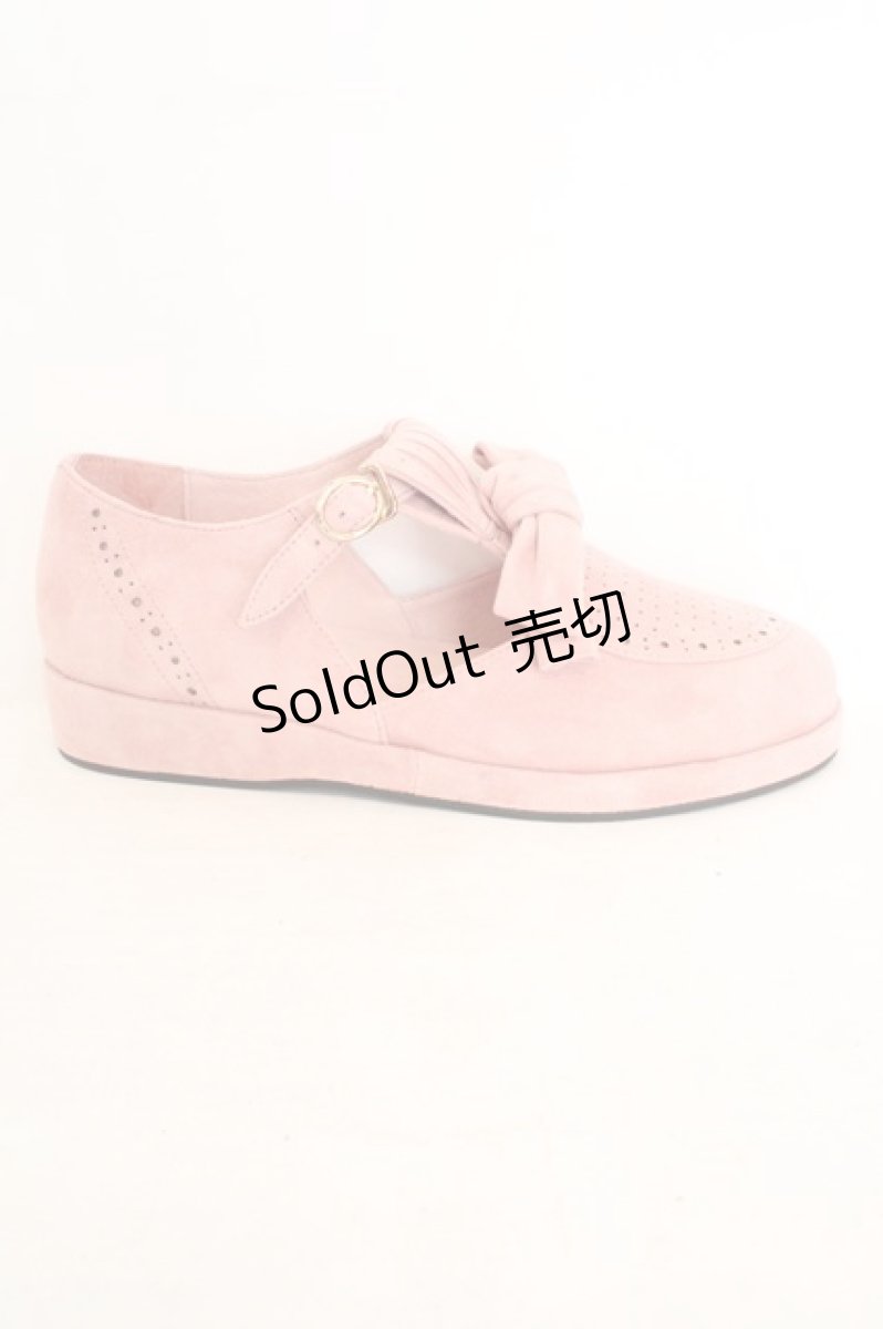 画像8: PINK HOUSE / スウェードパンチングシューズ 3(M) ピンク O-26-08-12-083-LO-SH-OW-OS (8)