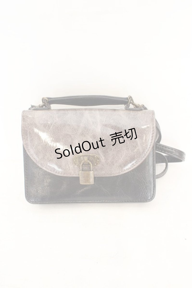 画像1: axes femme / ウォレットポシェット  ブラウン×クロ O-26-08-12-090-AX-BG-OW-ZTK053 (1)