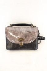画像1: axes femme / ウォレットポシェット  ブラウン×クロ O-26-08-12-090-AX-BG-OW-OS (1)