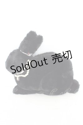 Preview of おめかしウサギのポシェット  クロ