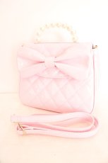画像3: Lolime by mellfy memory / Lovely Ribbon キルティングバッグ  ピンク O-26-08-12-2001-LO-BG-OW-OS (3)
