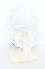 画像3: merry jenny / ribbonフリルハット  アイボリー O-26-08-12-010-LO-AC-OW-OS (3)