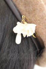 画像2: axes femme / パイピングベレー 57.5cm ベージュ O-26-08-12-014-AX-AC-OW-OS (2)