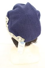 画像3: axes femme / 蝶レースベレー帽 57cm コン O-26-08-12-020-AX-AC-OW-OS (3)