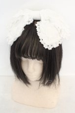 画像1: BABY,THE STARS SHINE BRIGHT / Romantic Dream Roseカチューシャ  シロ O-26-08-12-027-BA-AC-IG-OS (1)