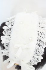 画像2: BABY,THE STARS SHINE BRIGHT / Ruban de Noel Neigeドレスカチューシャ  シロ×シロ O-26-08-12-028-BA-AC-IG-OS (2)