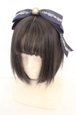 画像1: Amavel / Tea Leavesカチューシャ  ネイビー O-26-08-12-029-CA-AC-IG-OS (1)