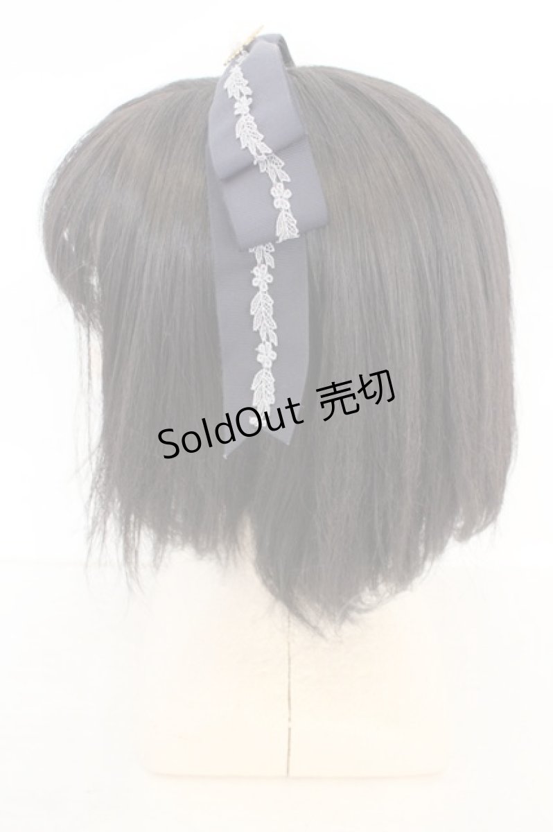 画像3: Amavel / Tea Leavesカチューシャ  ネイビー O-26-08-12-029-CA-AC-IG-OS (3)
