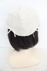 画像3: merry jenny / lace hunting cap  シロ O-26-08-12-003-LO-AC-IG-OS (3)