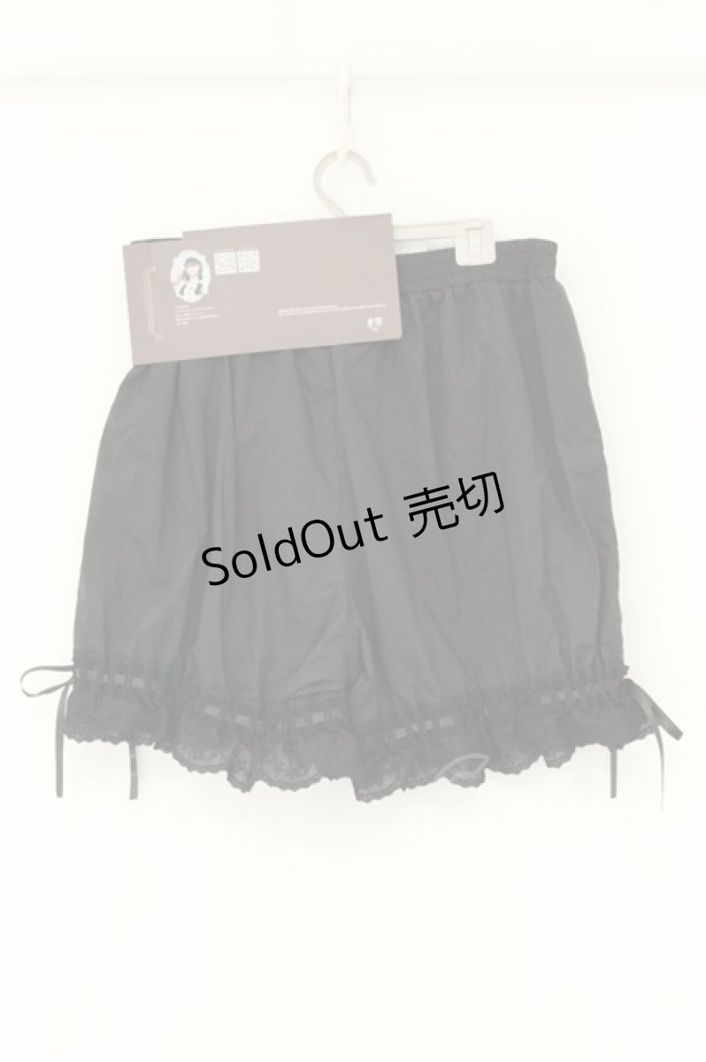 画像3: Kurumi Collaboration / CLK*メンドロワーズ フェアリーズブーケドロワーズ M クロ O-26-08-13-030-LO-PA-IG-OS (3)