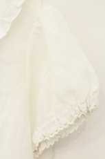 画像3: metamorphose / エッグアートジャンパースカートセットのブラウス  シロ O-26-08-13-035-ME-OP-IG-OS (3)