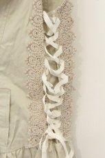 画像3: axes femme / 裾ティアードチュニック M グレージュ O-26-08-13-052-AX-OP-OW-OS (3)