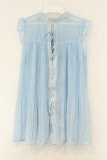 画像3: axes femme / バックレースアッププリーツチュニック  サックス O-26-08-13-053-AX-TO-OW-OS (3)