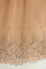画像3: INGEBORG / 裾刺繍ドットチュニックワンピース 11号 ピンク O-26-08-13-066-LO-OP-OW-OS (3)