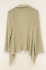画像4: INGEBORG / お花モチーフ使いニットカーディガン 11号 ベージュ O-26-08-13-076-LO-TO-OW-OS (4)