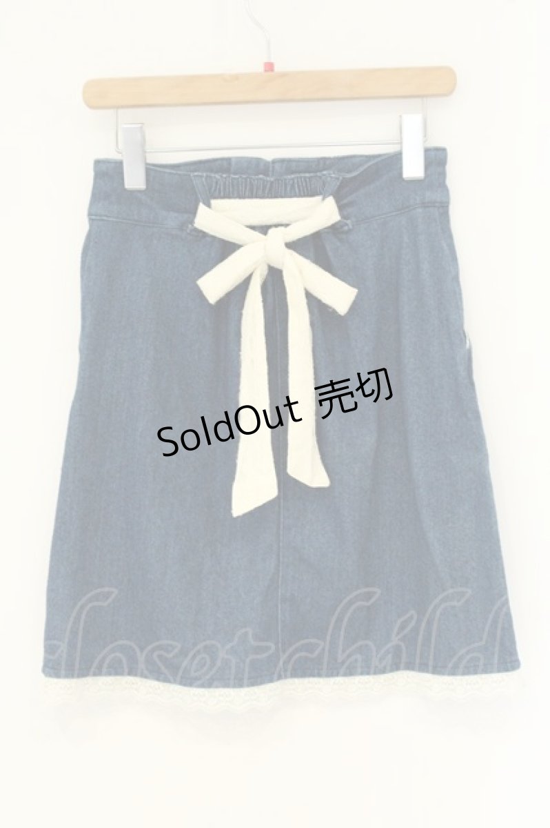 画像3: axes femme / バックリボンタイトスカート M インディゴ O-26-08-13-108-AX-SK-IG-OS (3)