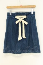 画像3: axes femme / バックリボンタイトスカート M インディゴ O-26-08-13-108-AX-SK-IG-OS (3)