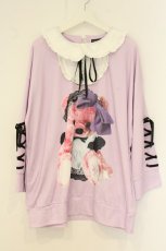 画像1: TRAVAS TOKYO / Maid bear collared pull over F ラベンダー O-26-08-13-117-PU-TO-YM-OS (1)