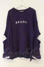 画像1: REFLEM / バックレースアッププルオーバー  パープル O-26-08-13-120-PU-TO-YM-OS (1)