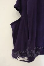 画像2: REFLEM / バックレースアッププルオーバー  パープル O-26-08-13-120-PU-TO-YM-OS (2)