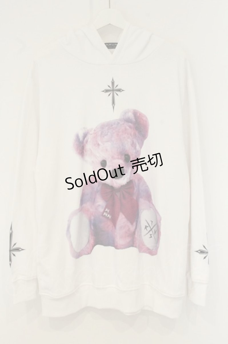 画像1: TRAVAS TOKYO / Furry bear Hoodie　パーカー F ホワイト O-26-08-13-121-PU-TO-YM-OS (1)