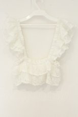 画像4: merry jenny / 新宿店限定販売 レースティアードビスチェ  シロ O-26-08-13-016-LO-TO-IG-OS (4)