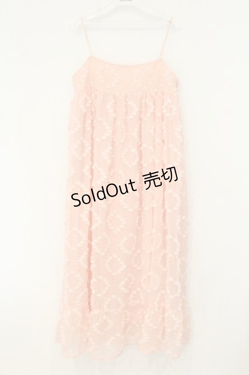 画像1: merry jenny / circleフレアキャミワンピース  ピンク O-26-08-13-018-LO-OP-IG-OS (1)