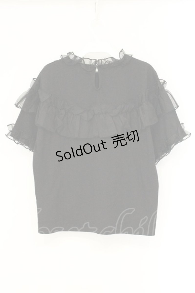 画像3: merry jenny / いそざいフリルTシャツ  クロ O-26-08-13-020-LO-TO-IG-OS (3)